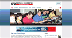 Desktop Screenshot of epdltd.com