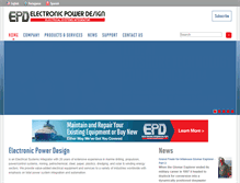 Tablet Screenshot of epdltd.com